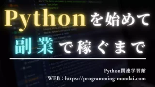 社会人向けPythonの始め方：プログラミングで稼ぐ3か月ロードマップ